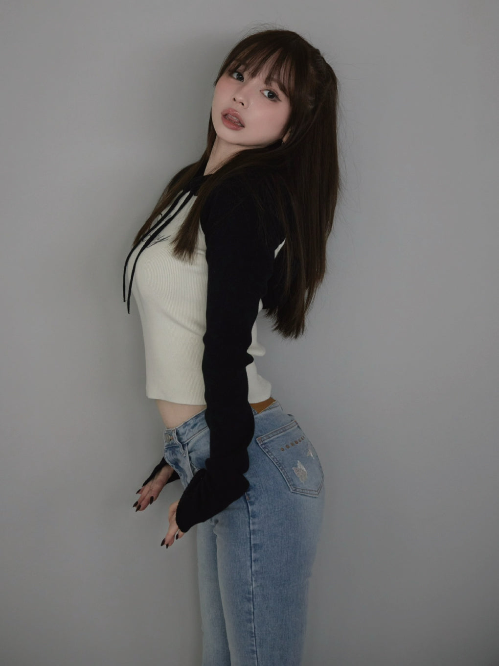 ANDMARY】Letter mary logo tops