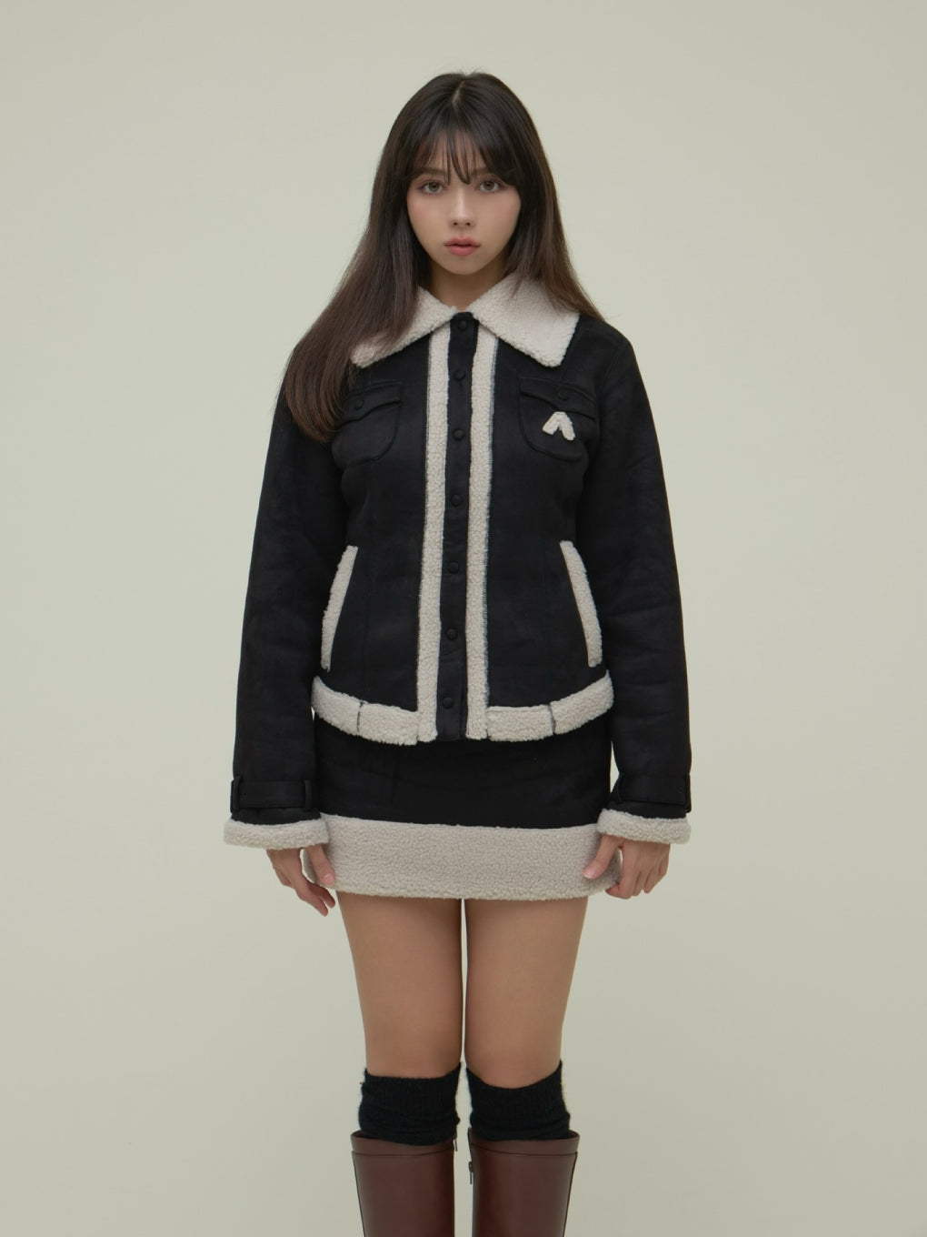 ANDMARY】Gigi mouton skirt