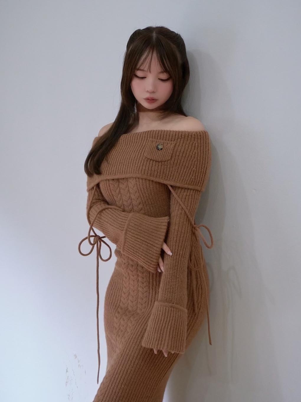 May cable knit dress