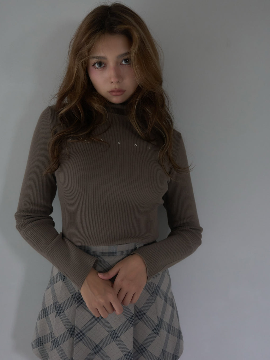 ANDMARY】Mary turtle knit tops ANDMARY】Mary turtle knit tops