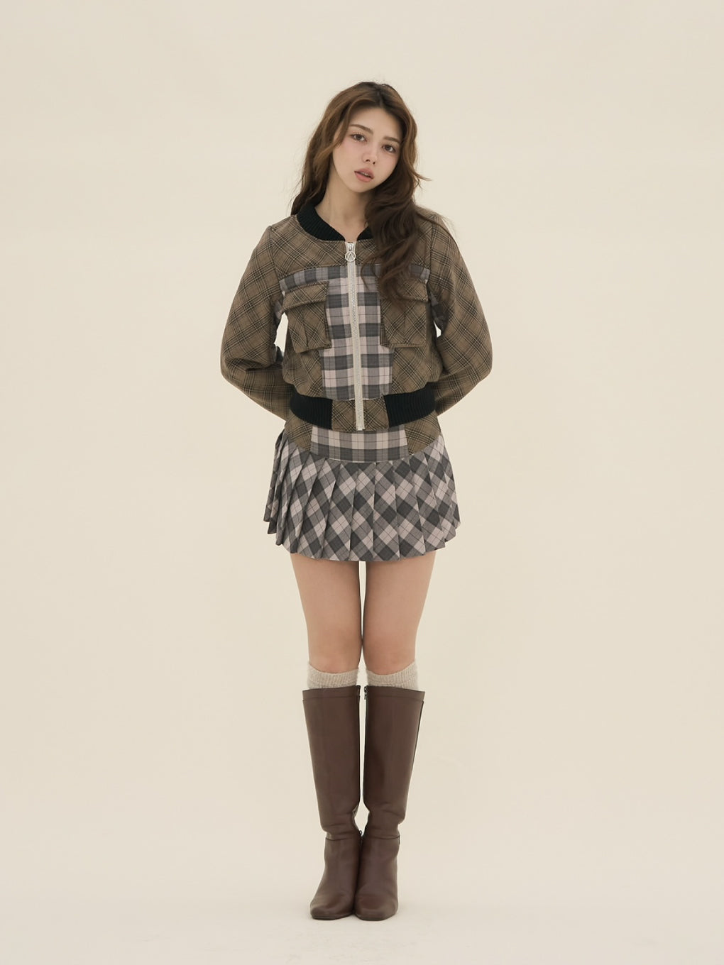 Coco check jacket