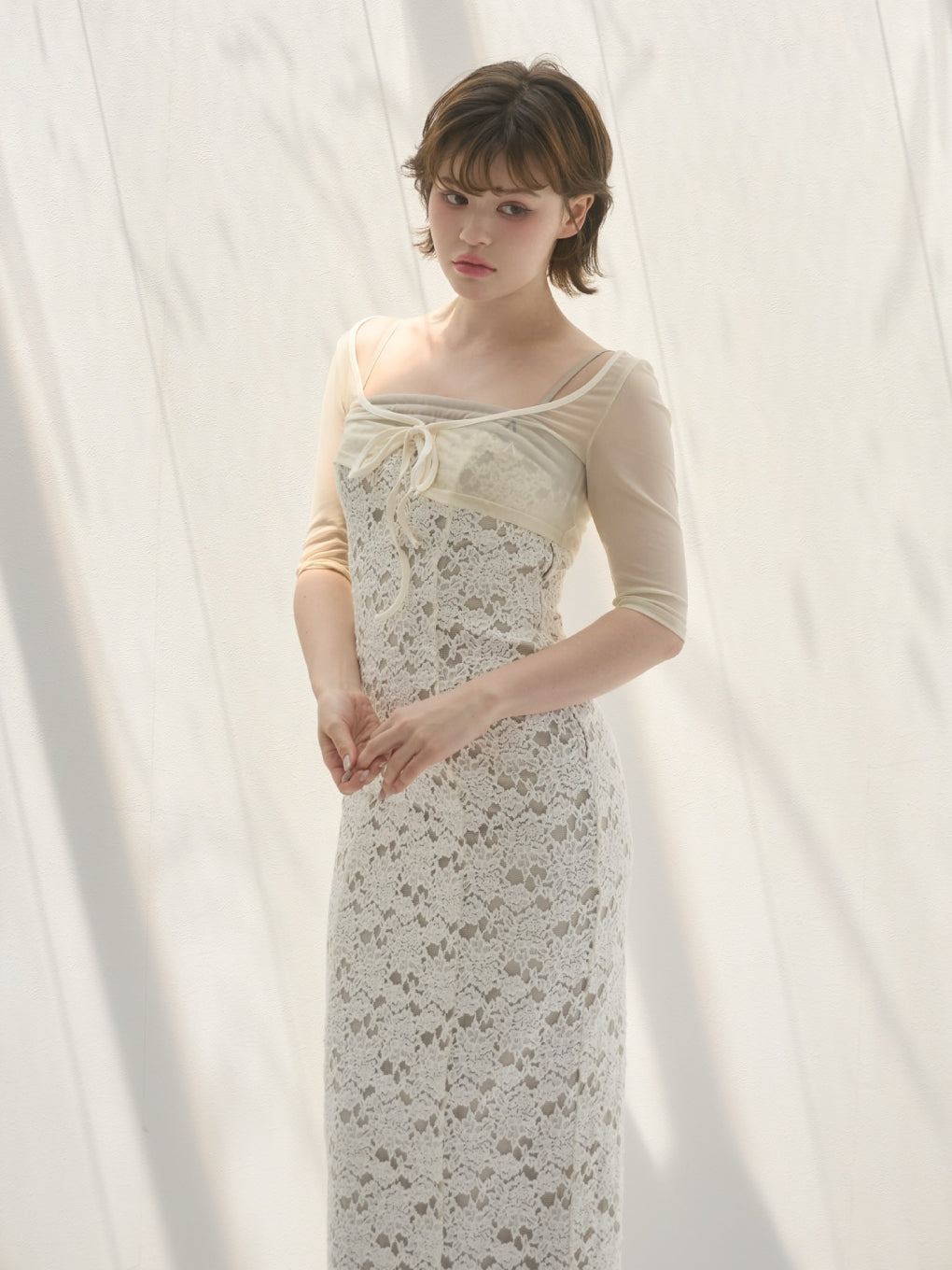 ANDMARY】May lace long dress