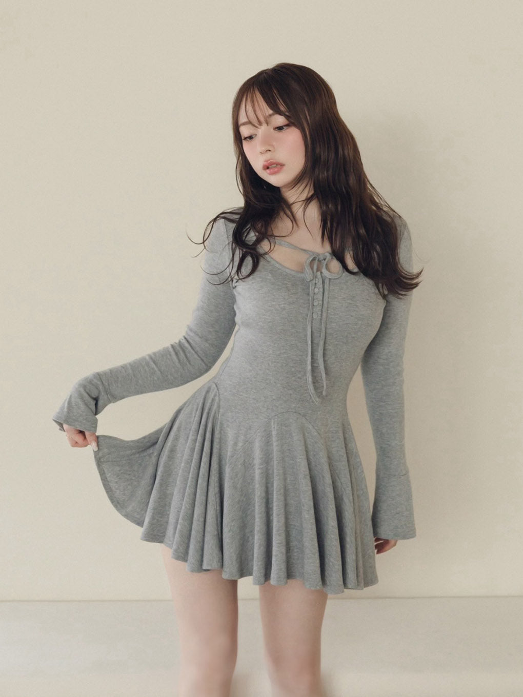 7,832円Nina flare mini dress