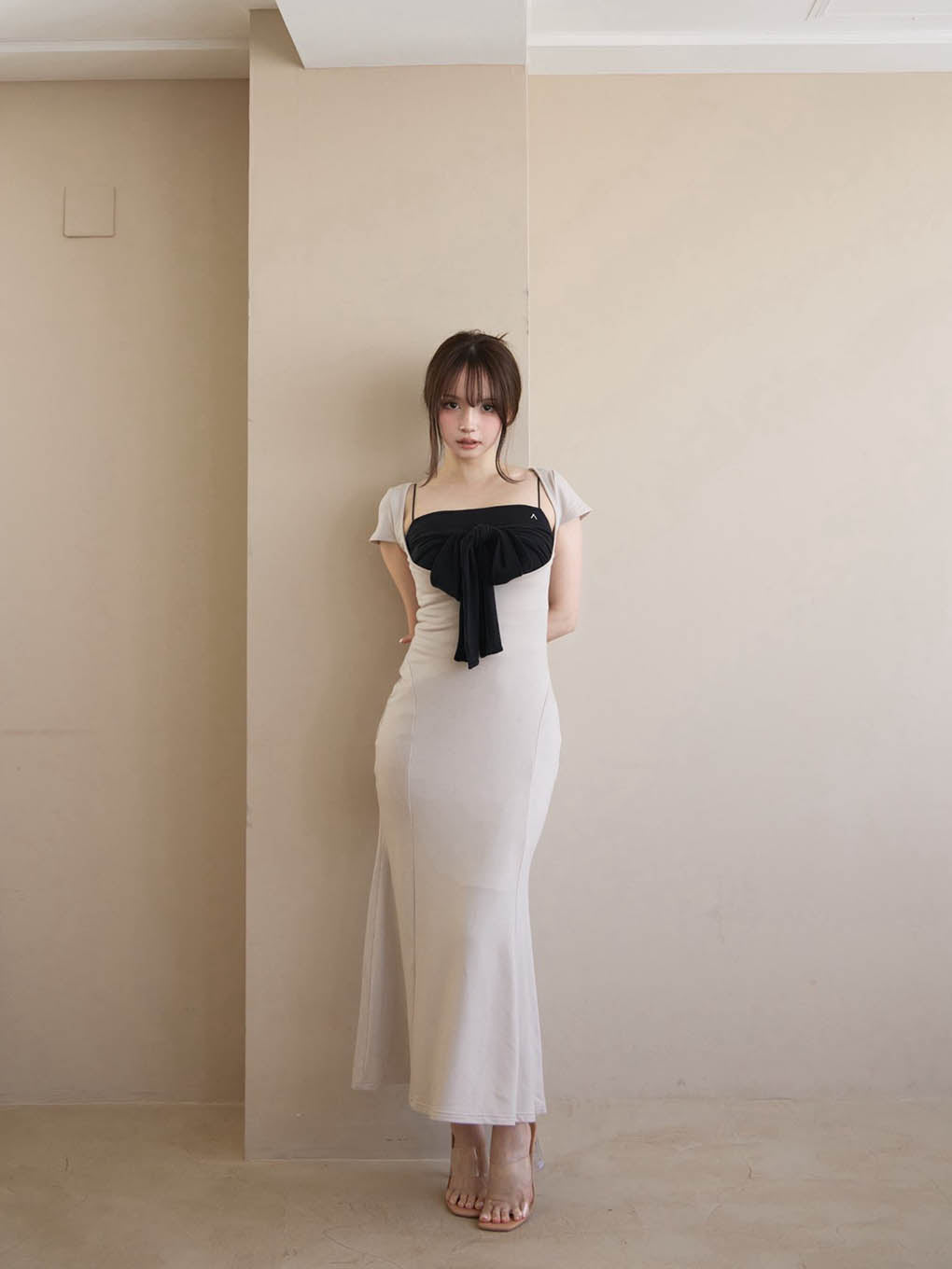 Lady like long dress　BE　ANDMARY ANDMARY】Lady like long dress