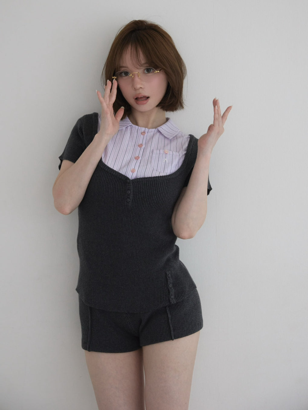 Mimi girls shirt set up