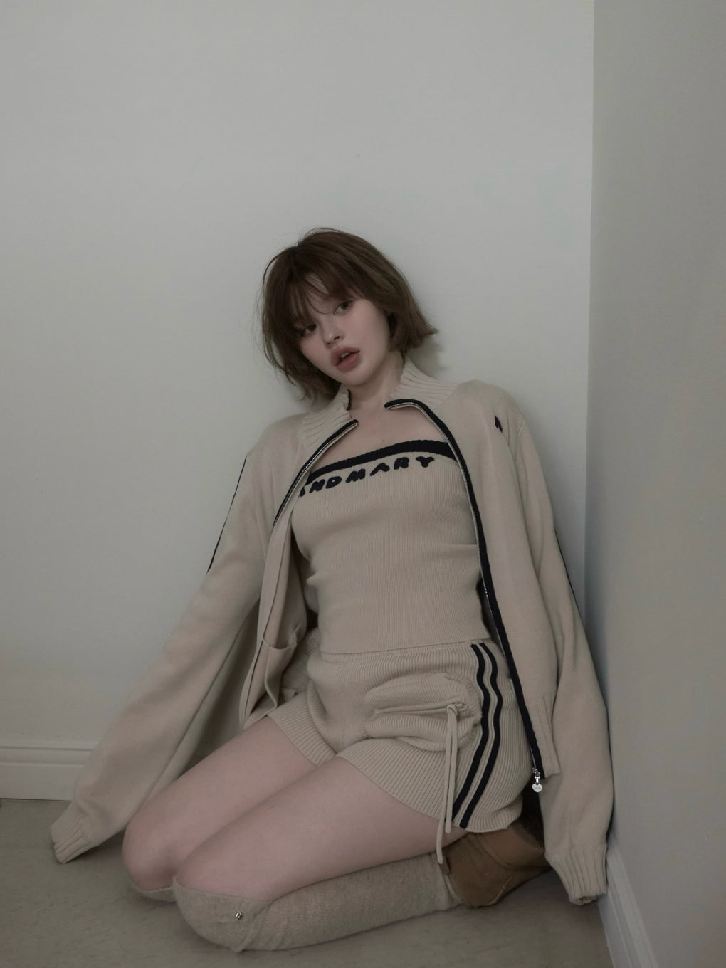 ANDMARY】Zoe full zip set up