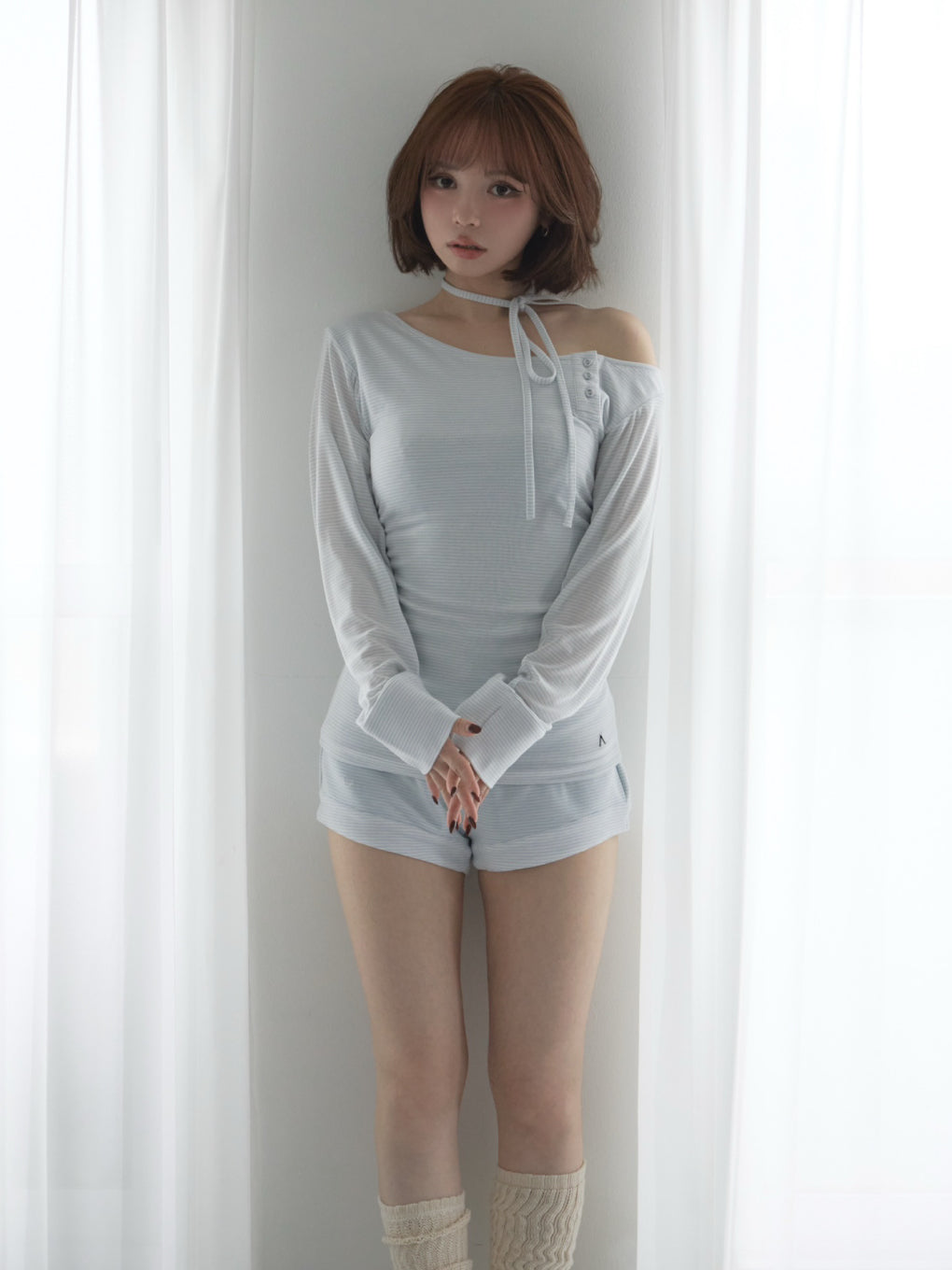 ANDMARY】Wendy oneshoulder set up