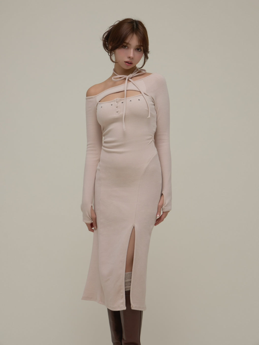 ANDMARY】Laia oneshoulder dress