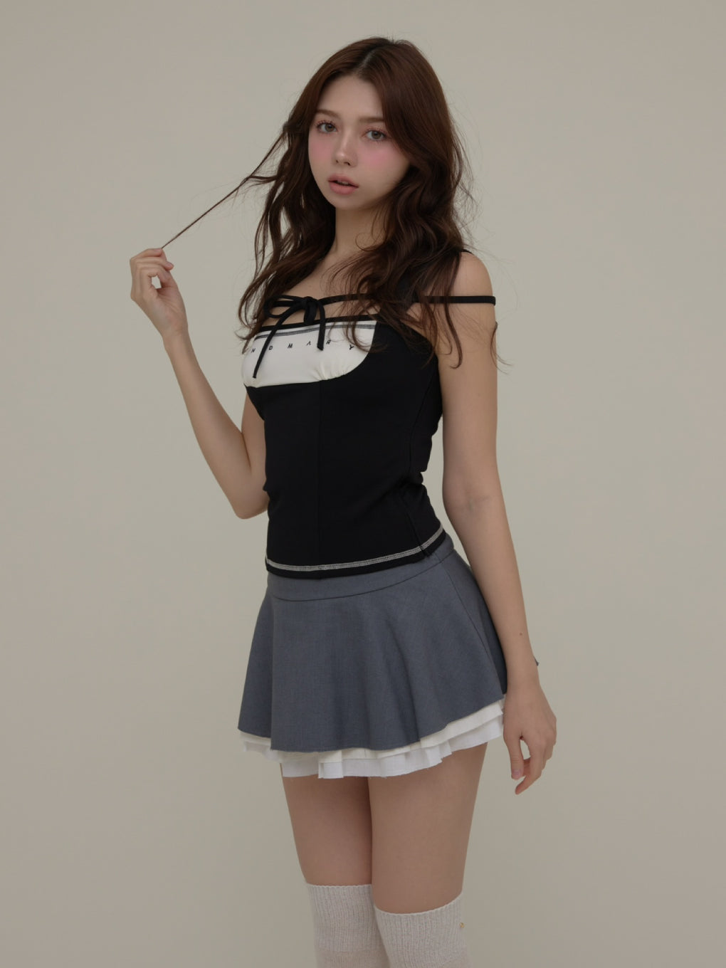 ANDMARY】Luca stitch tops