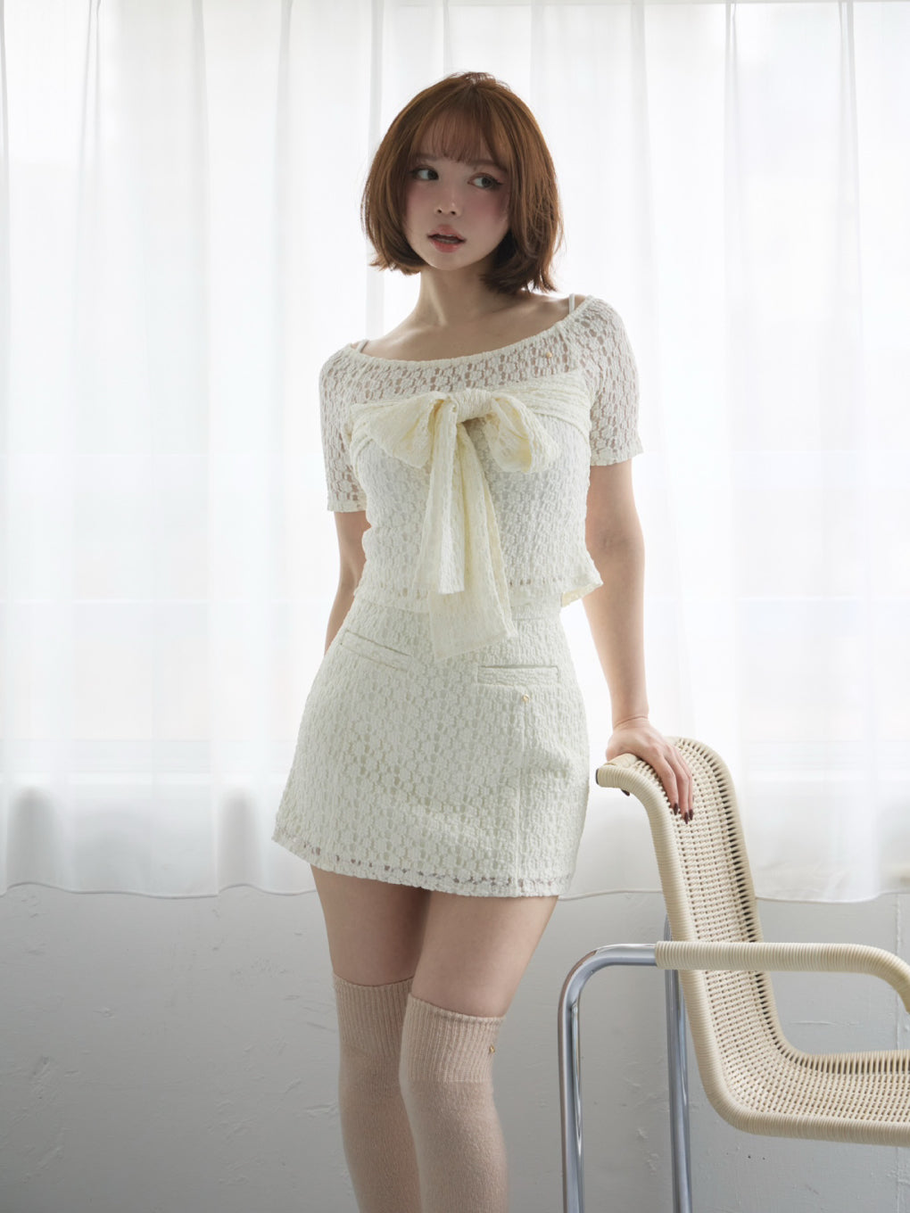 ANDMARY】Bouquet lace set up