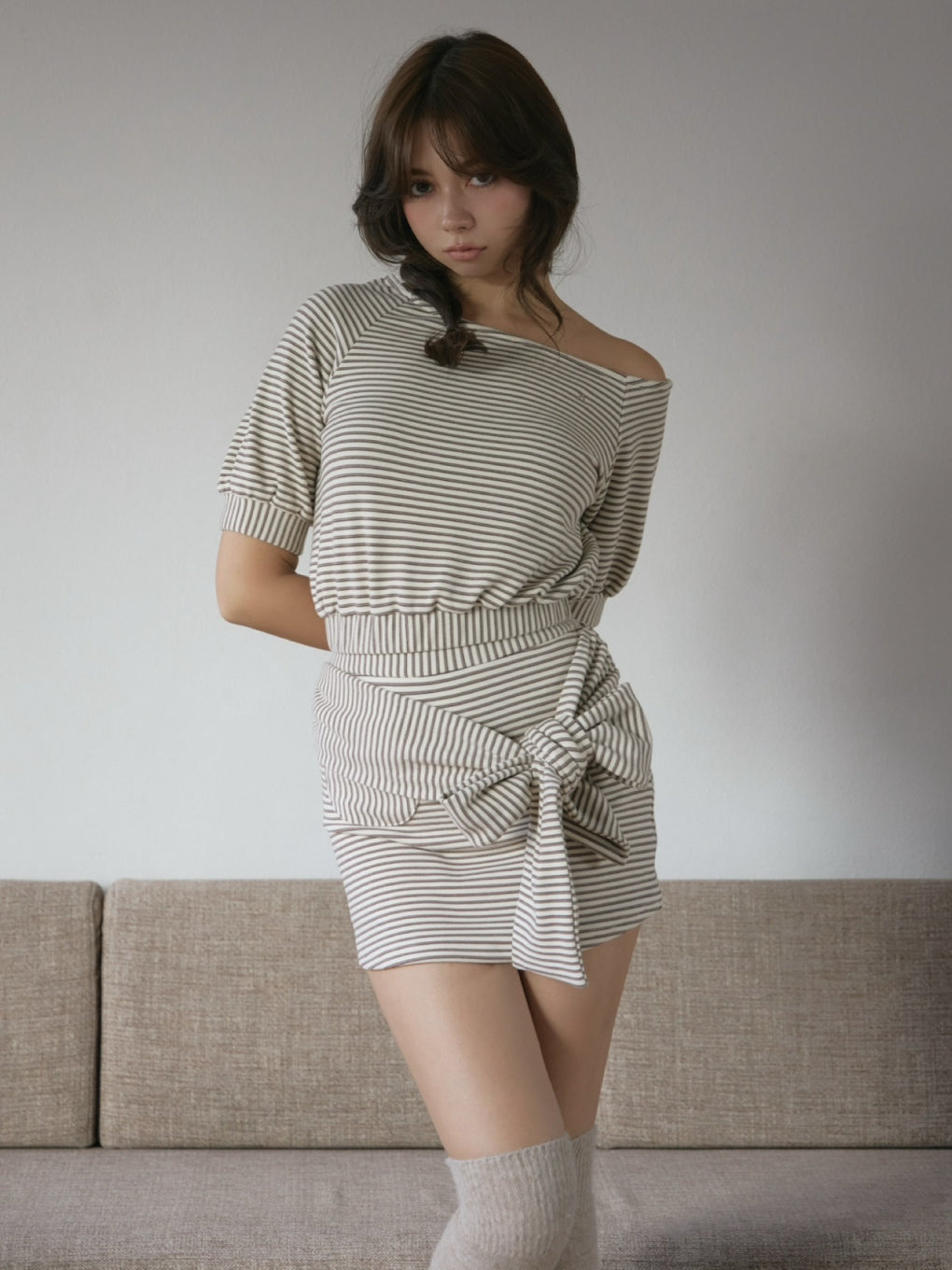 Connie ribbon set up