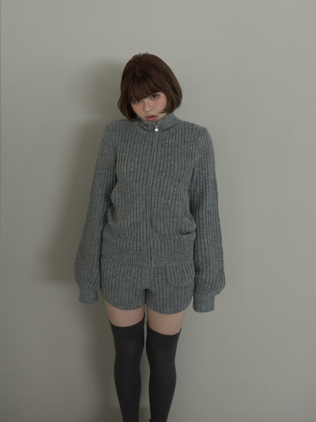 Mary logo knit set up