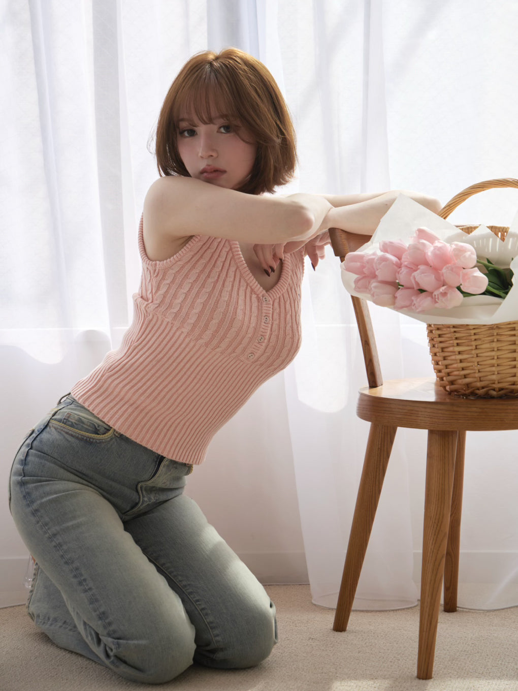 ANDMARY】Wrenley cable tops