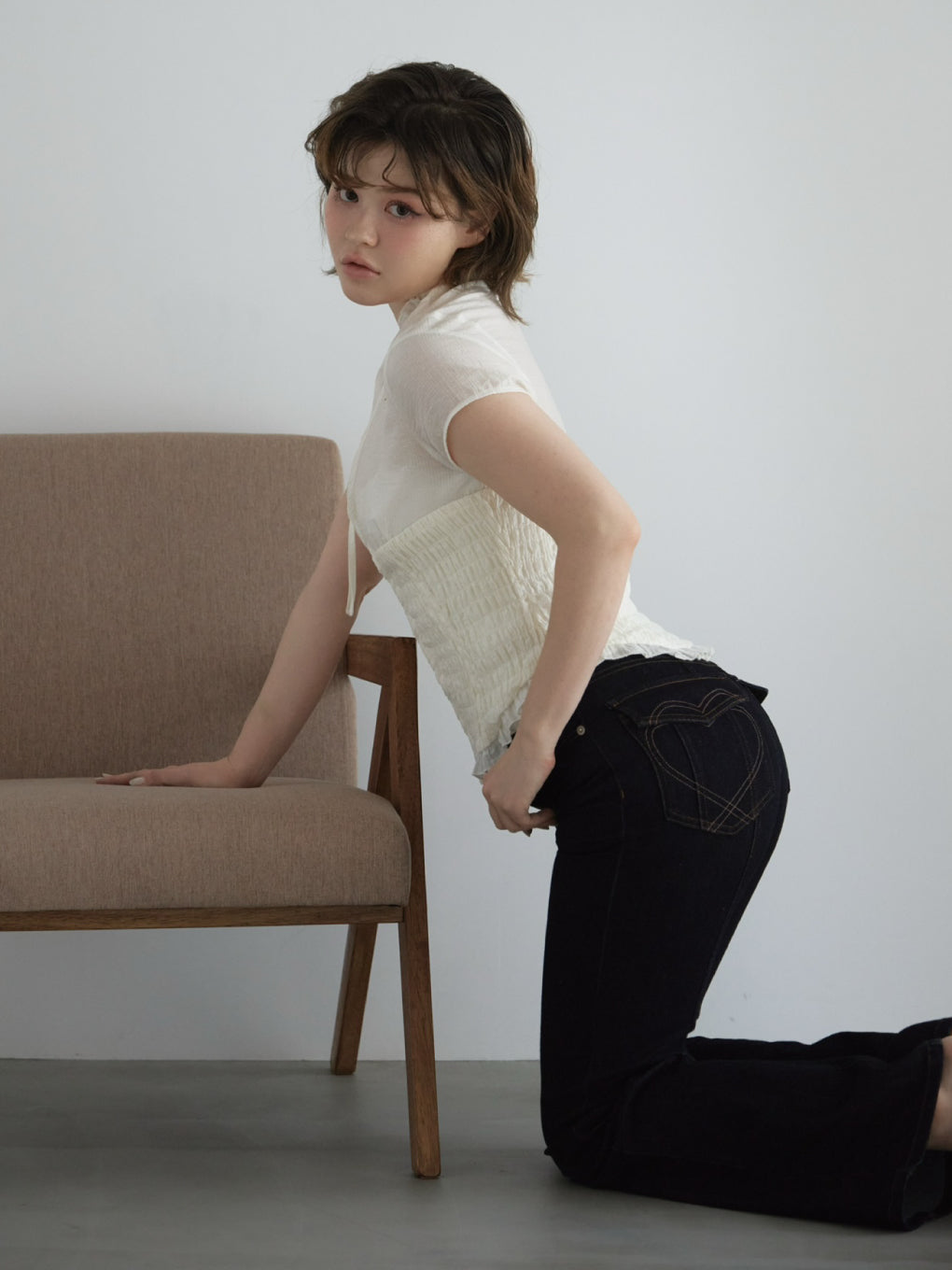 Rojita frill blouse