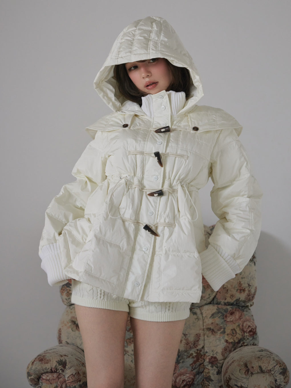 Mary quilting down jacket