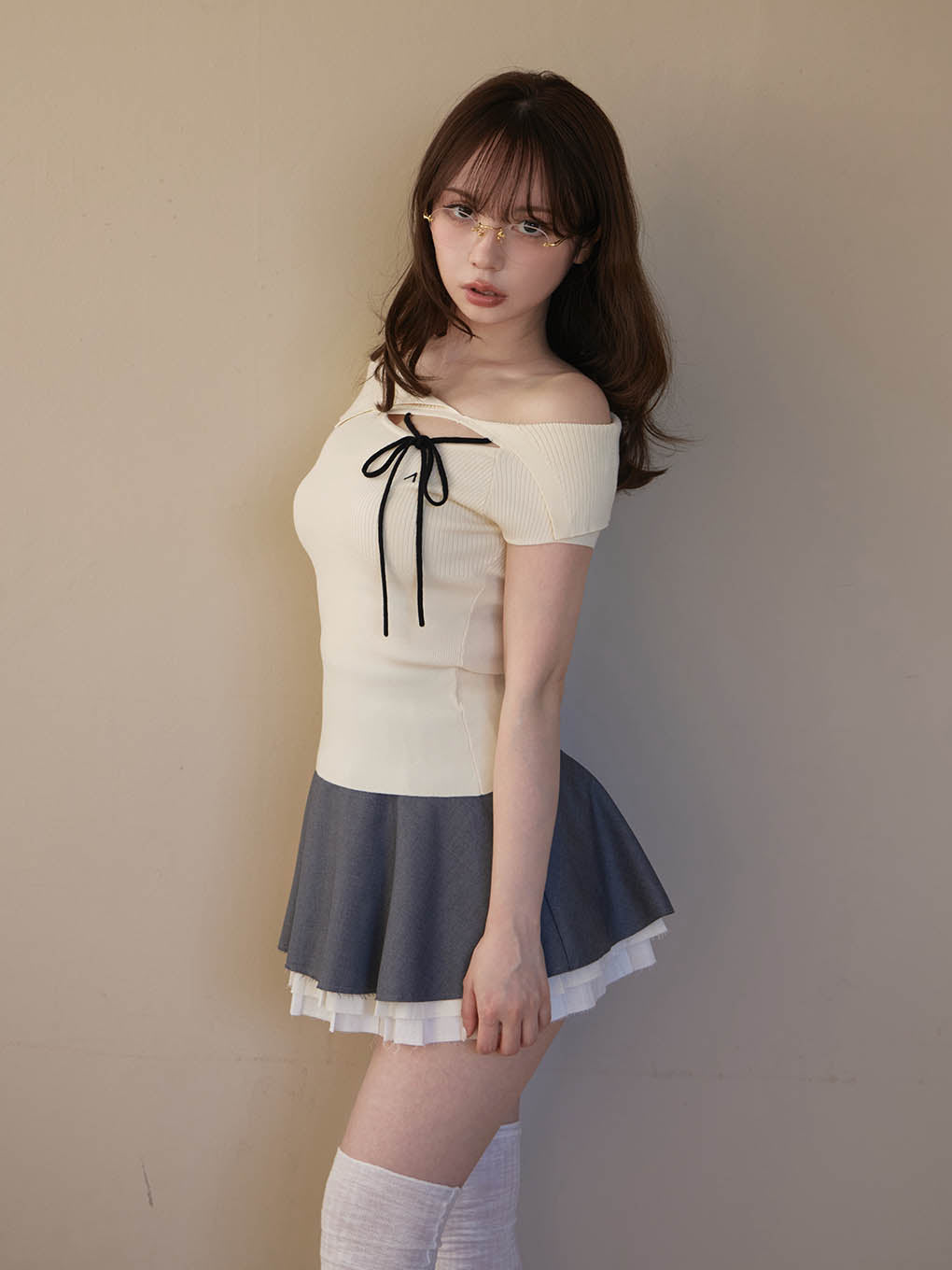 Amari ribbon tops