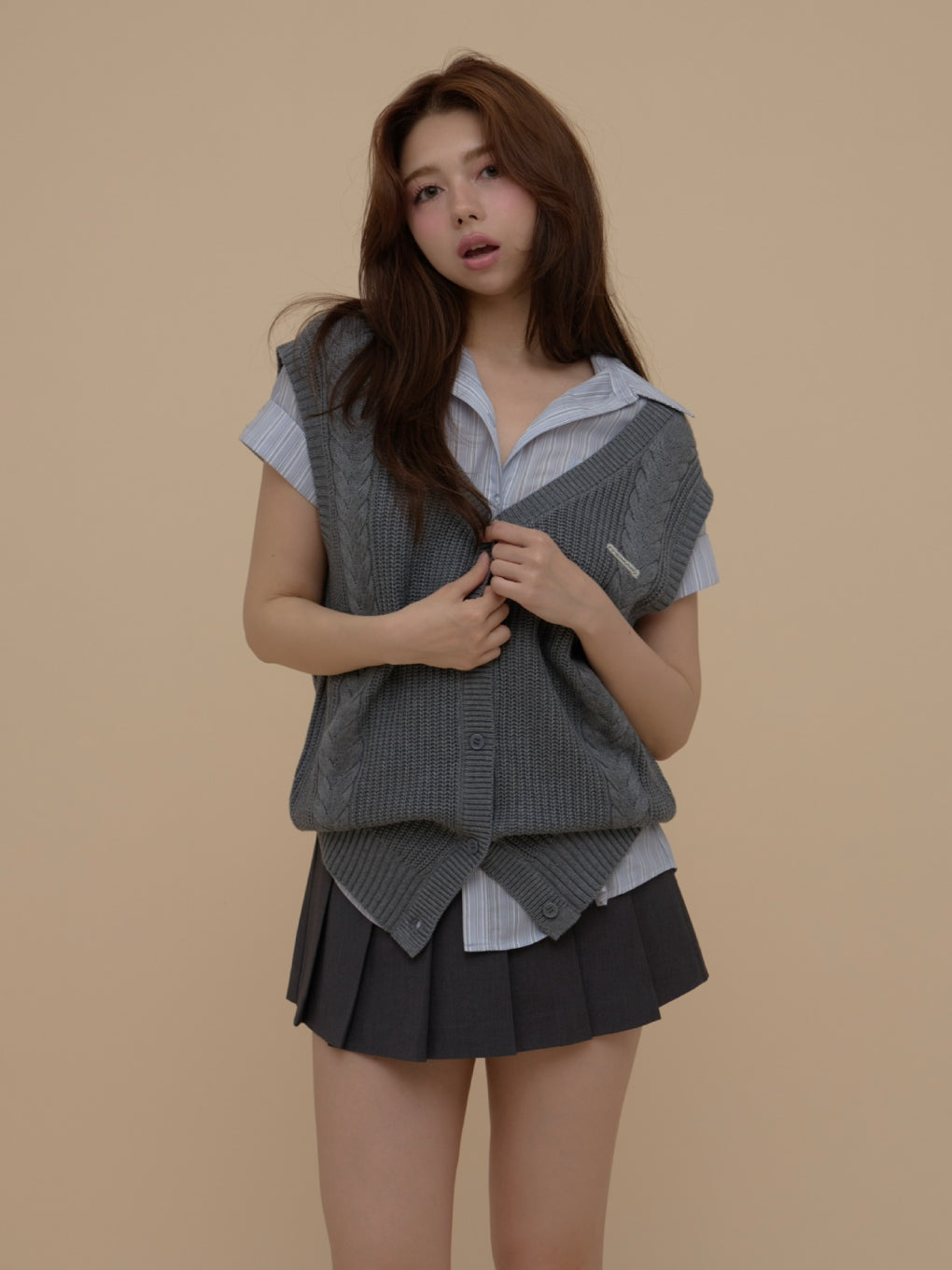 Mimi shirt layered set up