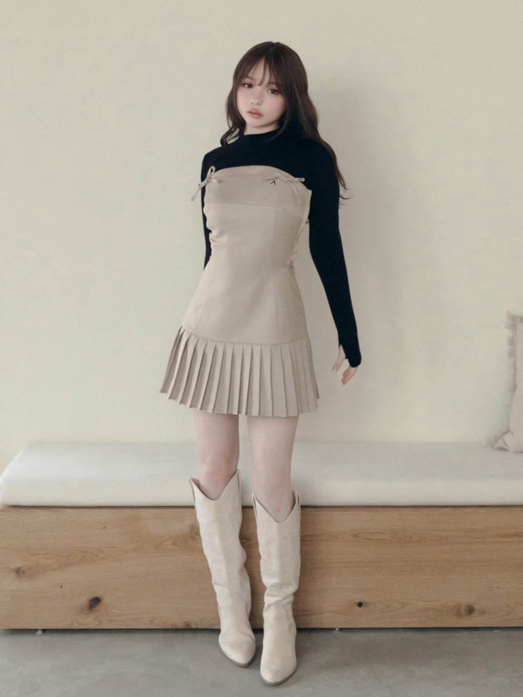 Karen knit set mini dress