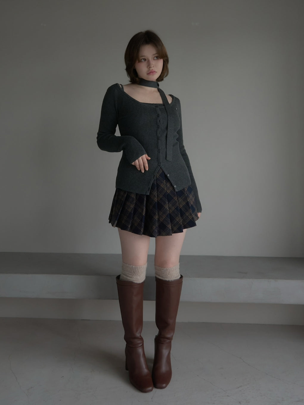 May check pleats set up