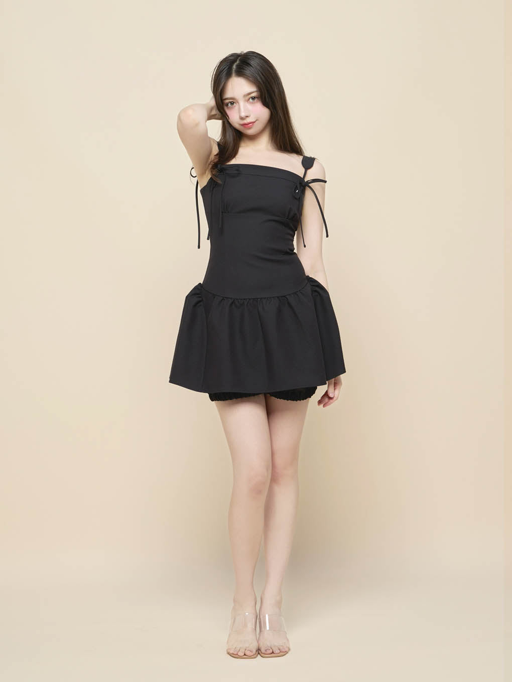 Elsie flare mini dress
