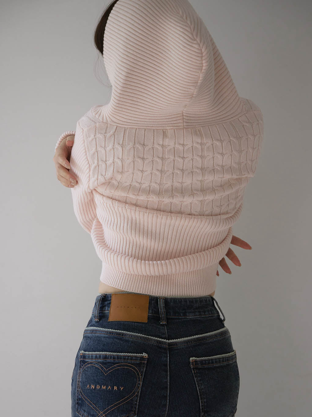 Taylor hoodie knit tops