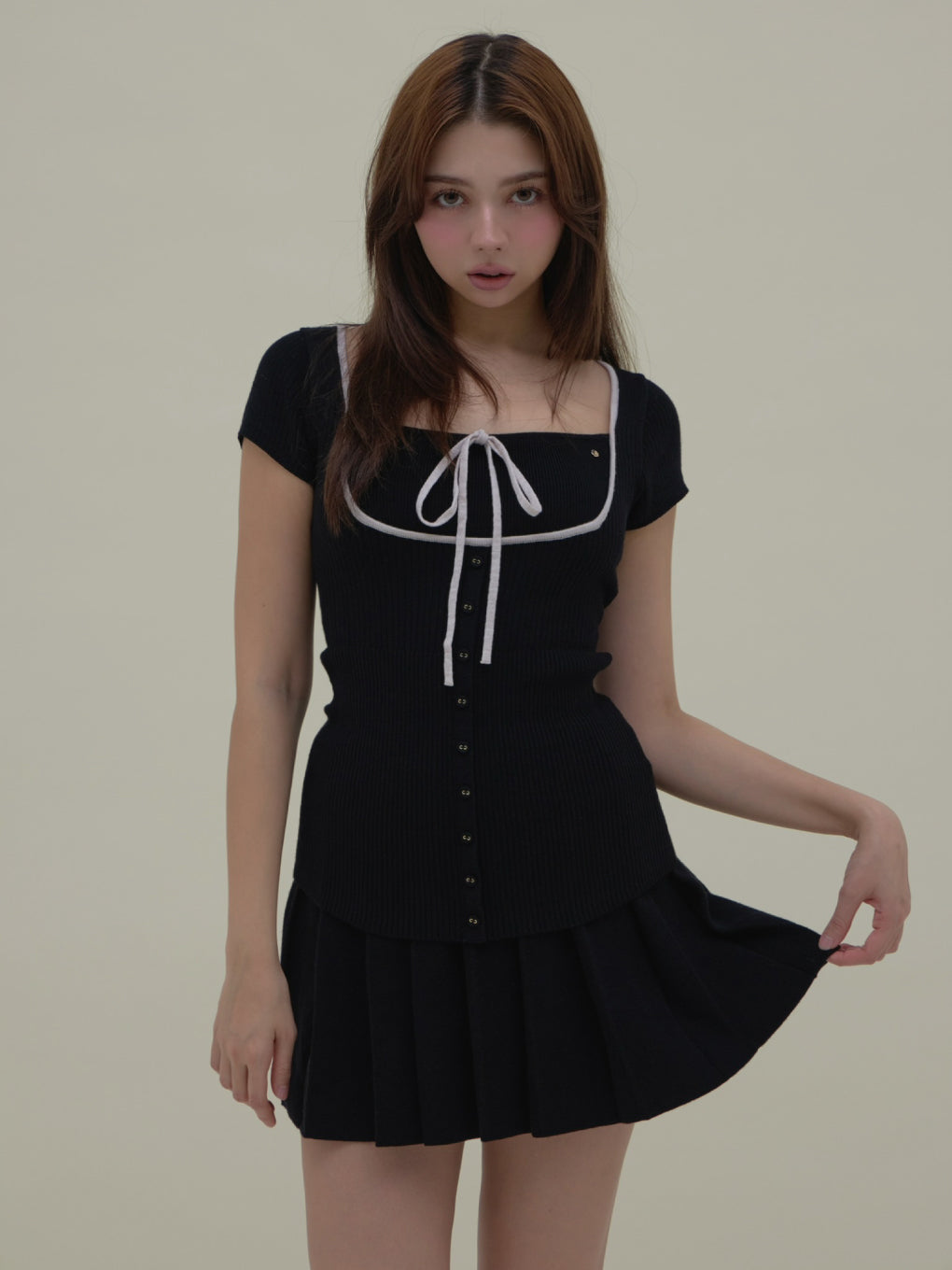 ワンピース Andmary Gigi pleats set up ANDMARY】Gigi pleats set up