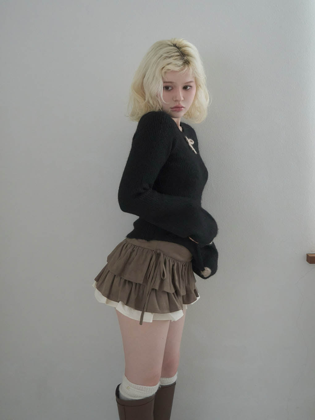 Mel gather skirt