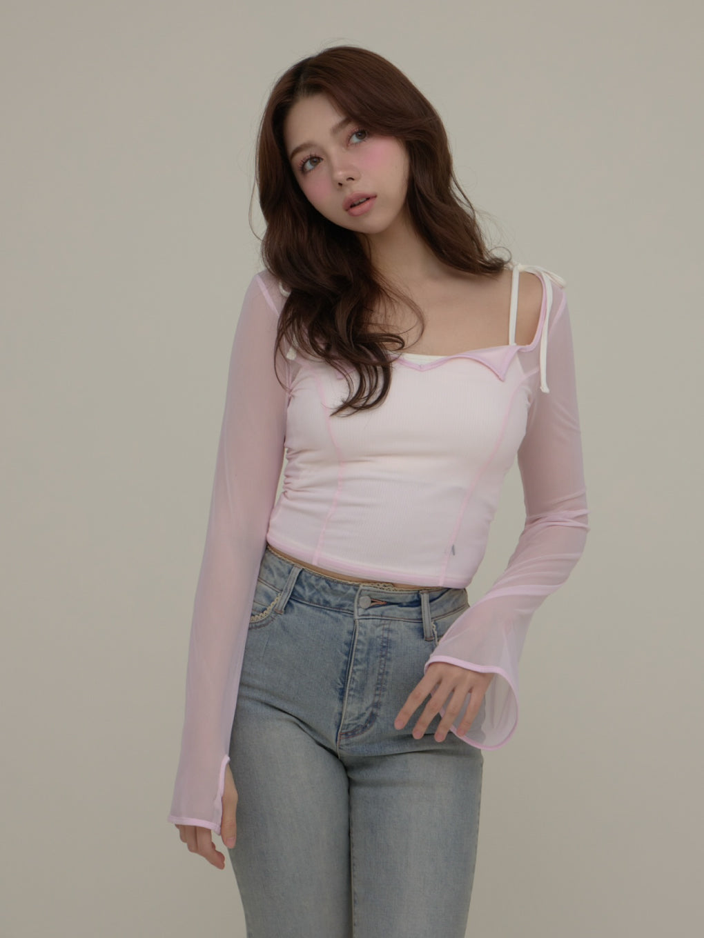 ANDMARY】Roy tulle set tops
