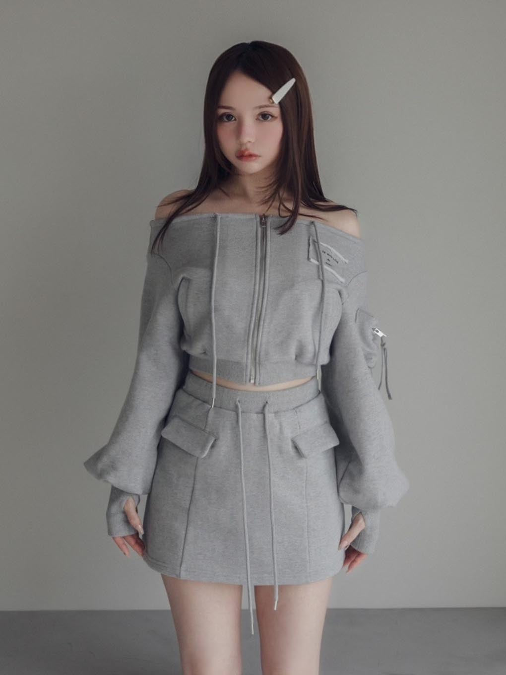 新品未使用アンドマリー　Cherie offshoulder set up