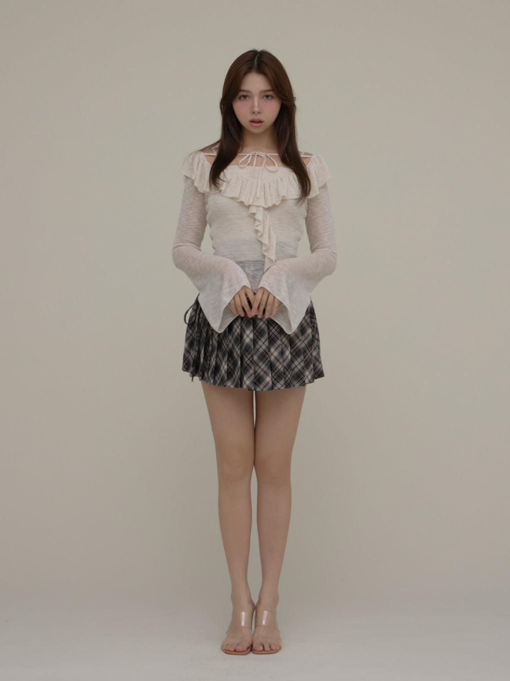 トップス ANDMARY Alison frill tops ANDMARY】Alison frill tops