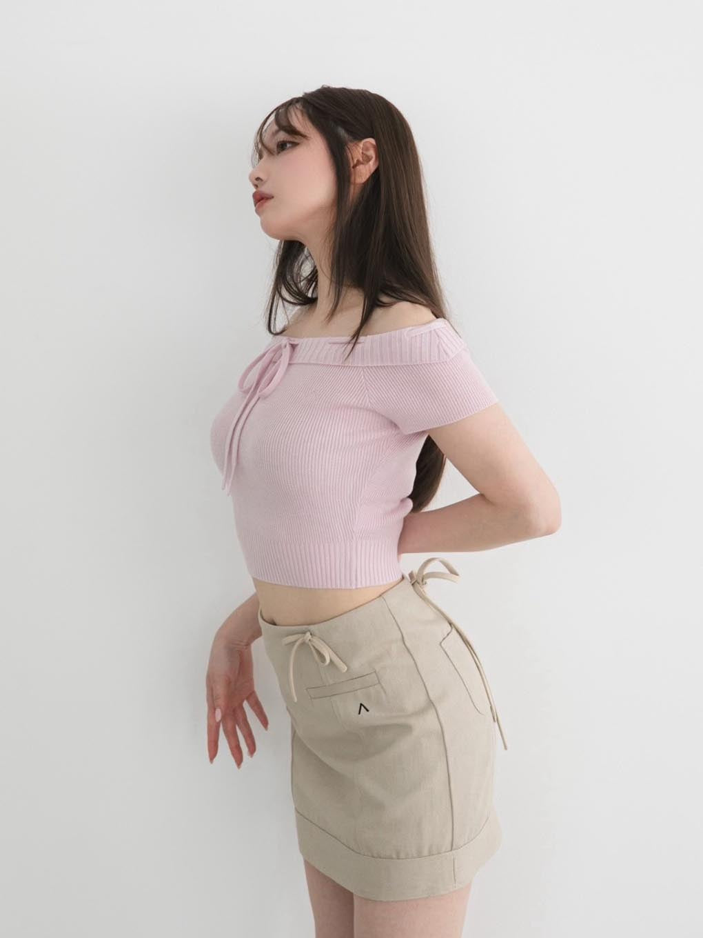 ANDMARY】Lisa offshoulder tops