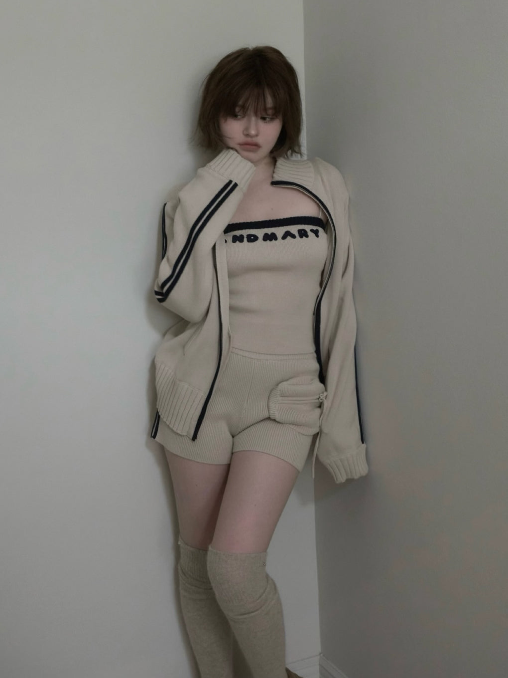 ANDMARY】Zoe full zip set up