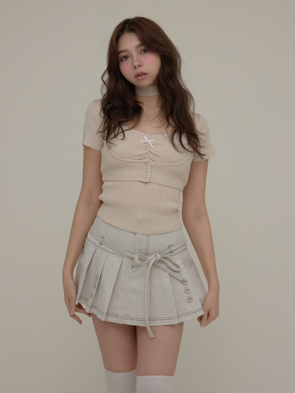 ANDMARY】Frida knit set