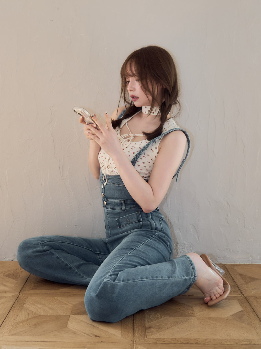 トップス andmary andmary Flower ribbon tops Andmary Flower ribbon tops - メルカリ