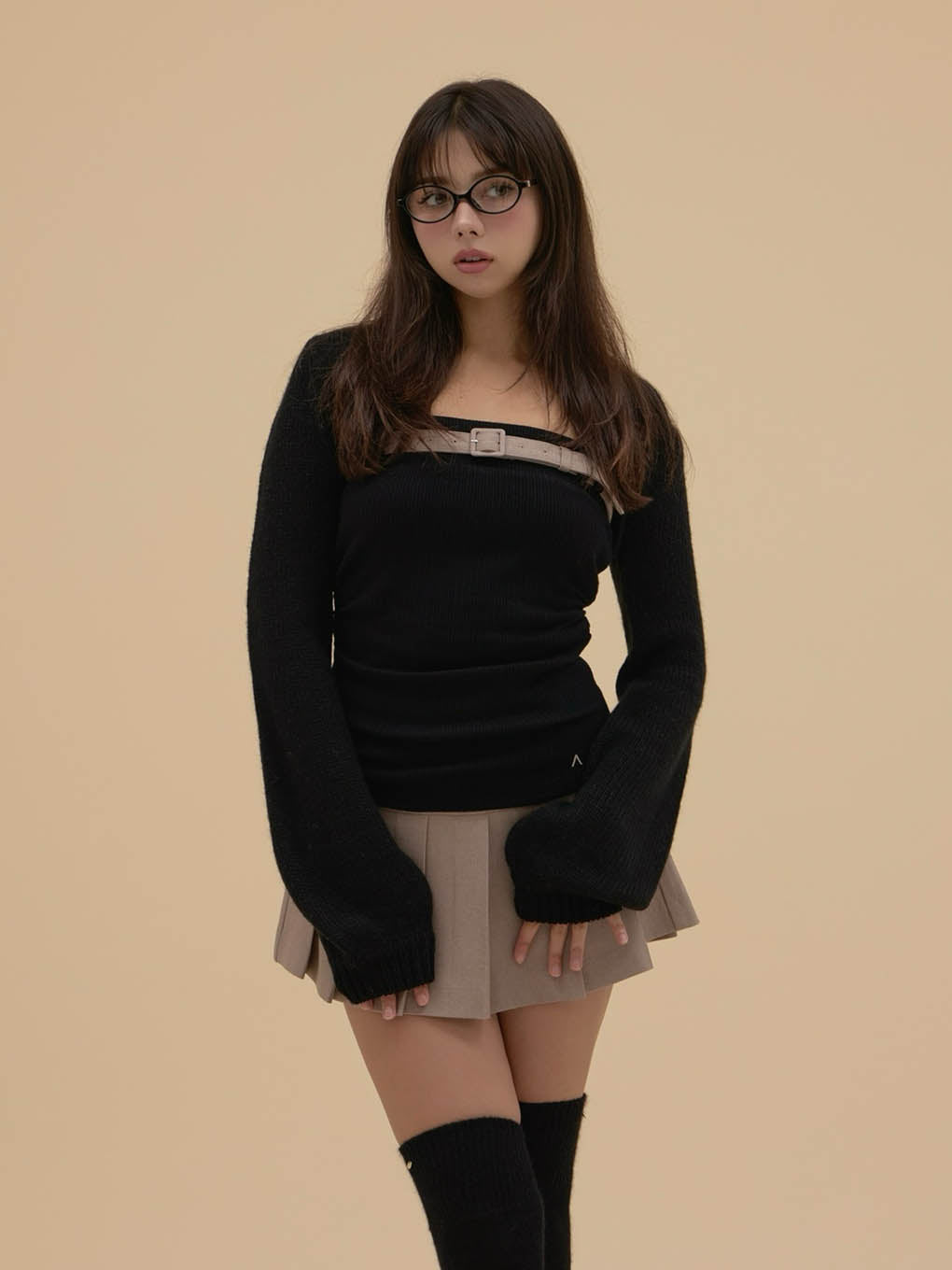 Heidi belt pleats set up