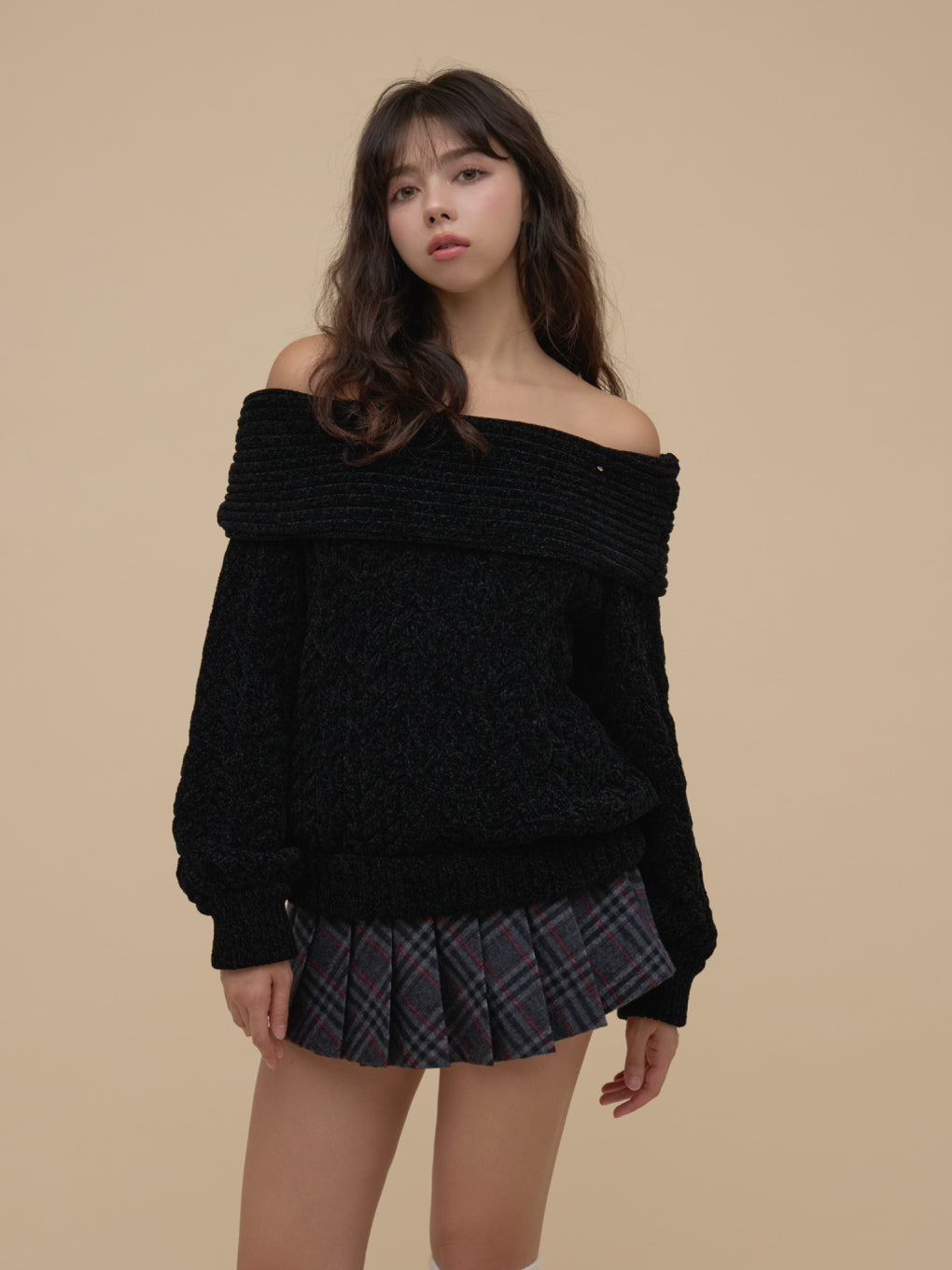 Kiki cable loose knit