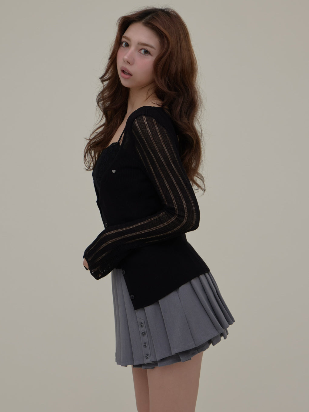 Helen sheer cardigan