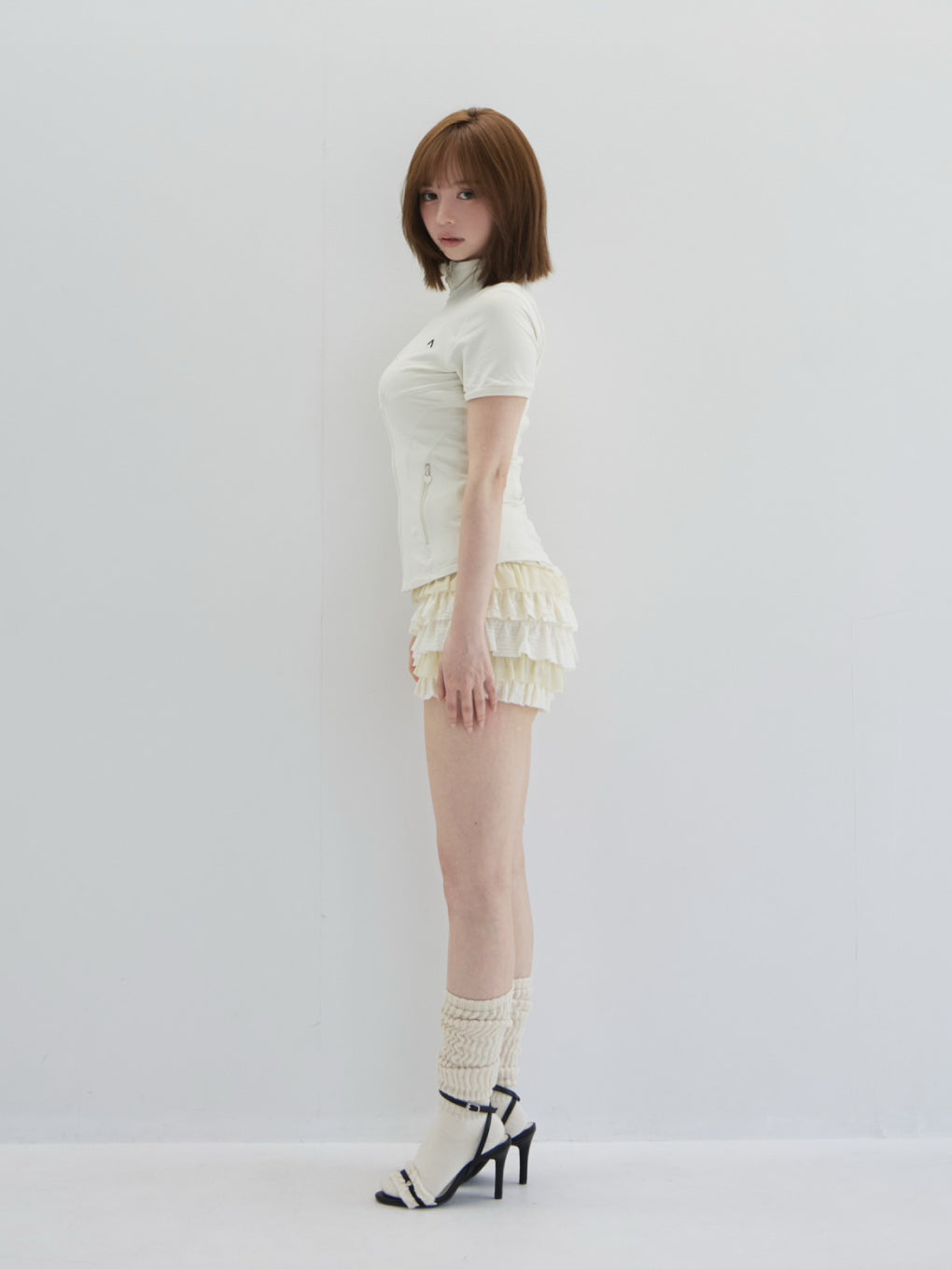Gigi jersey short tops