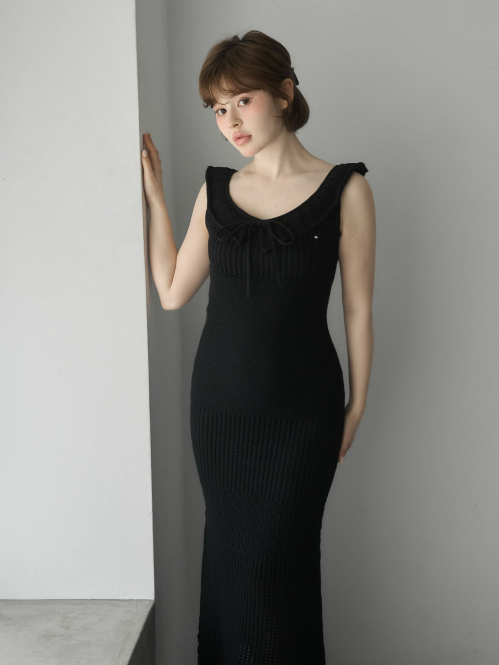 ANDMARY】Lily knit long dress
