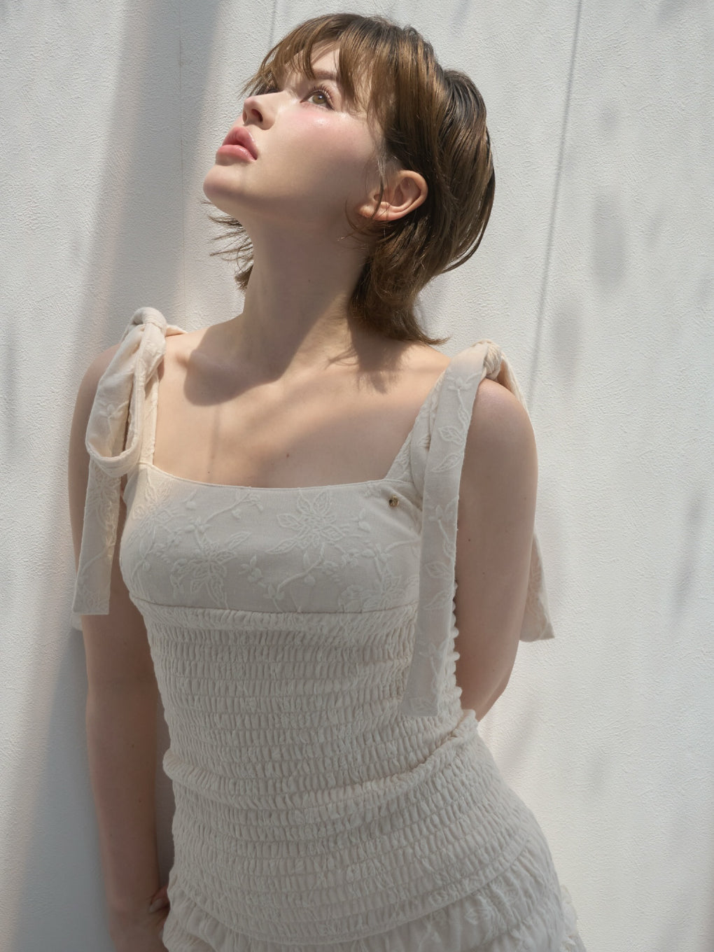 Ameria lace mini dress