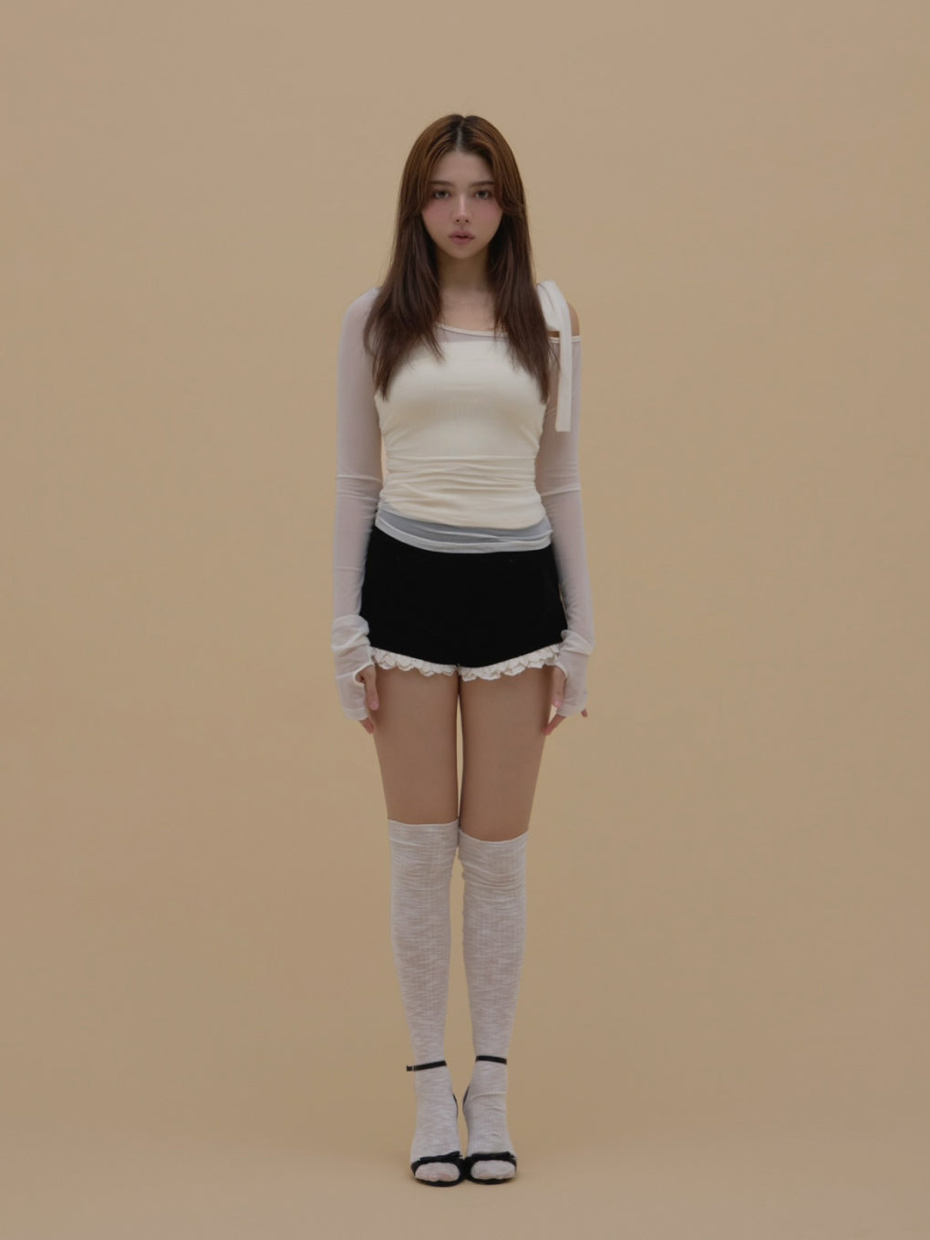 ANDMARY】Harper tulle set tops