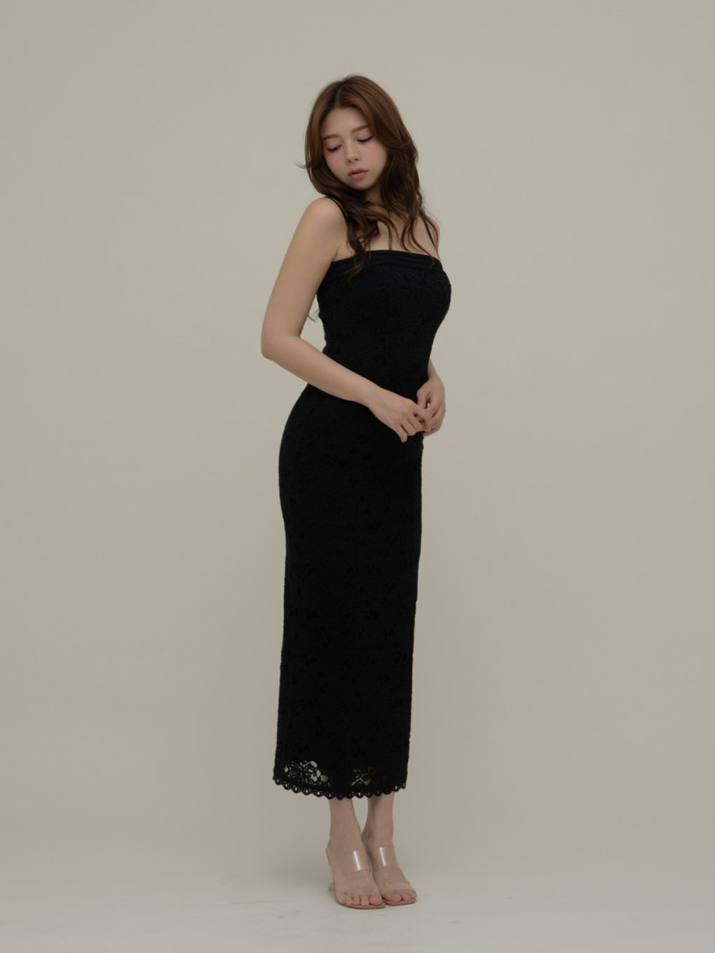 May lace long dress