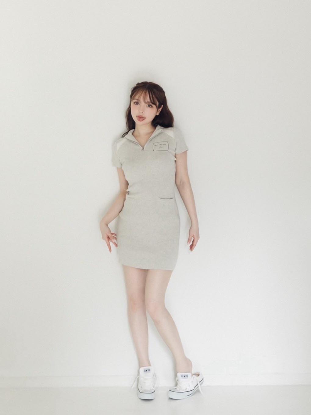 ANDMARY】Eve knit mini dress