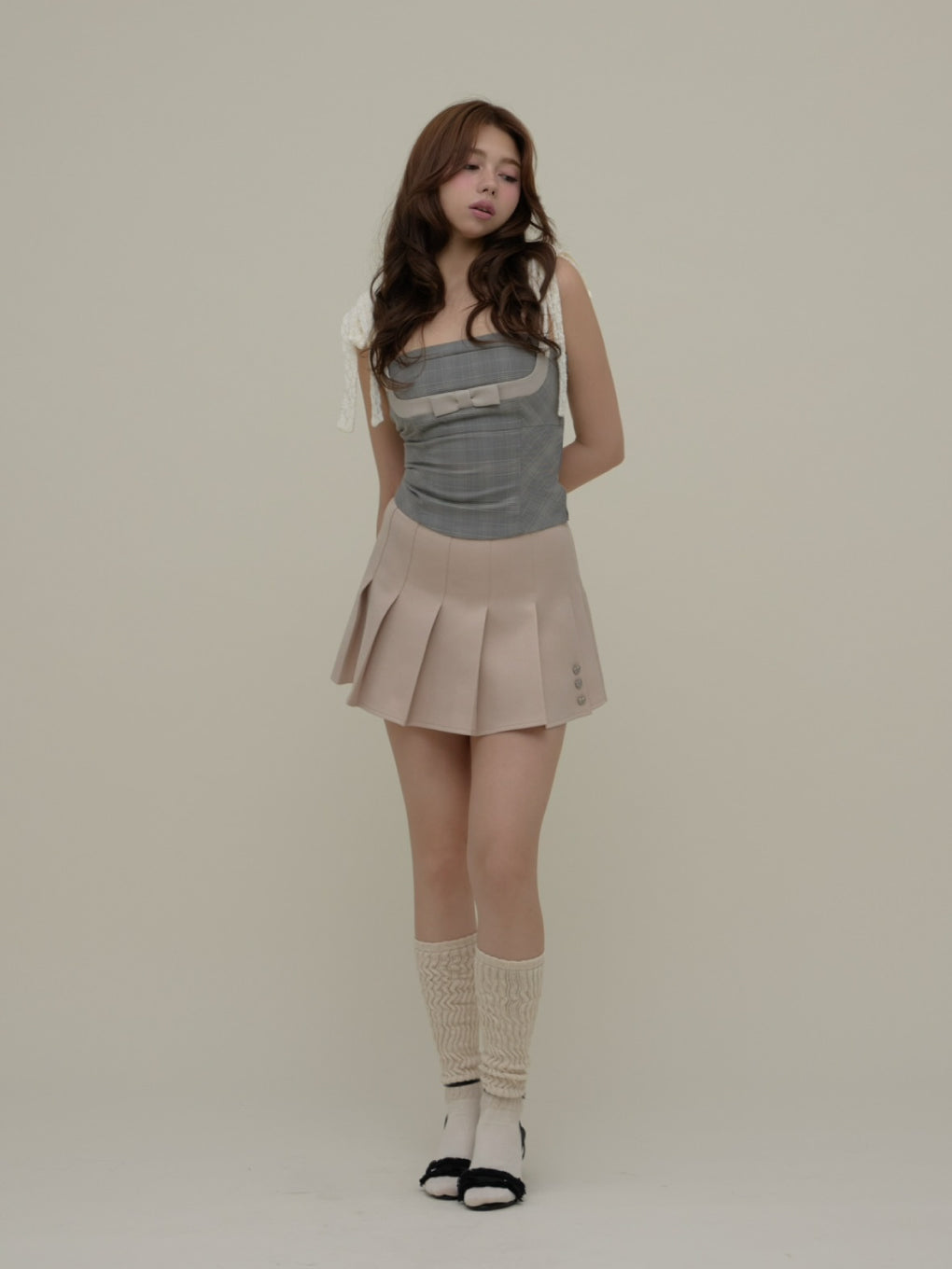 Evelyn ribbon camisole