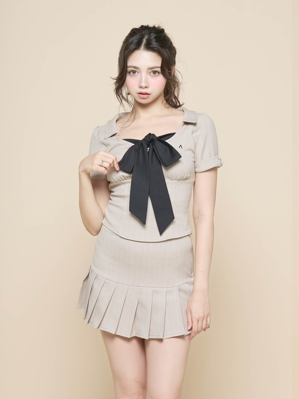 andmary Loose ribbon set up 新品未使用 正規品 ANDMARY】Loose ribbon set up