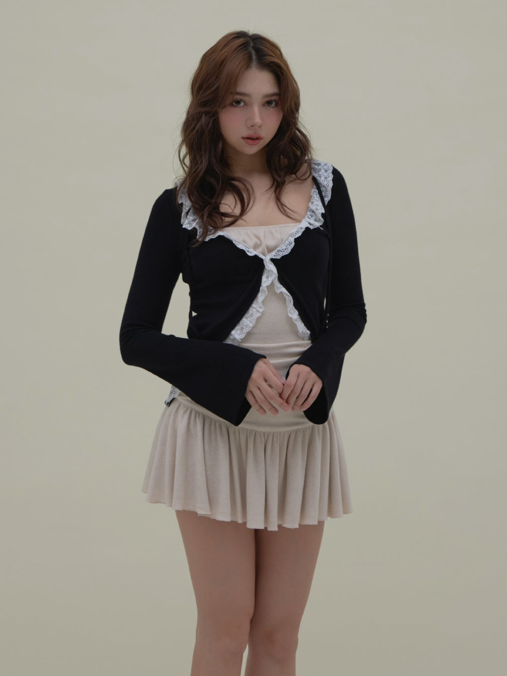 ANDMARY】Lilith gather set dress