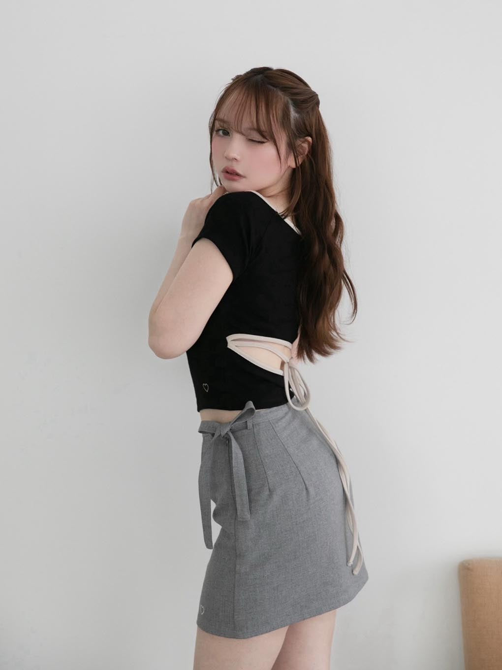 Heart point skirt