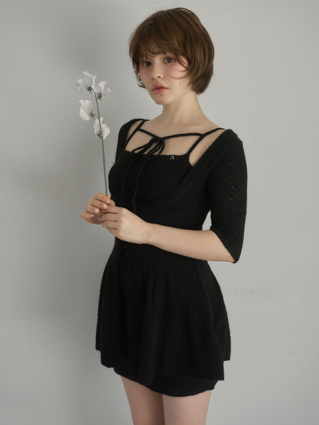 ANDMARY】Liz crochet cardigan set up
