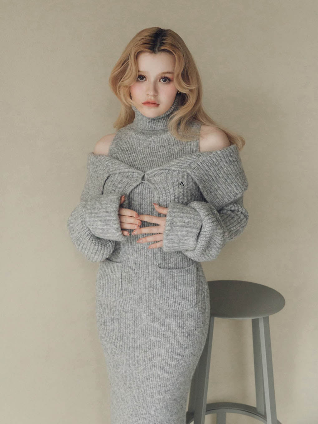 Luz knit set dress