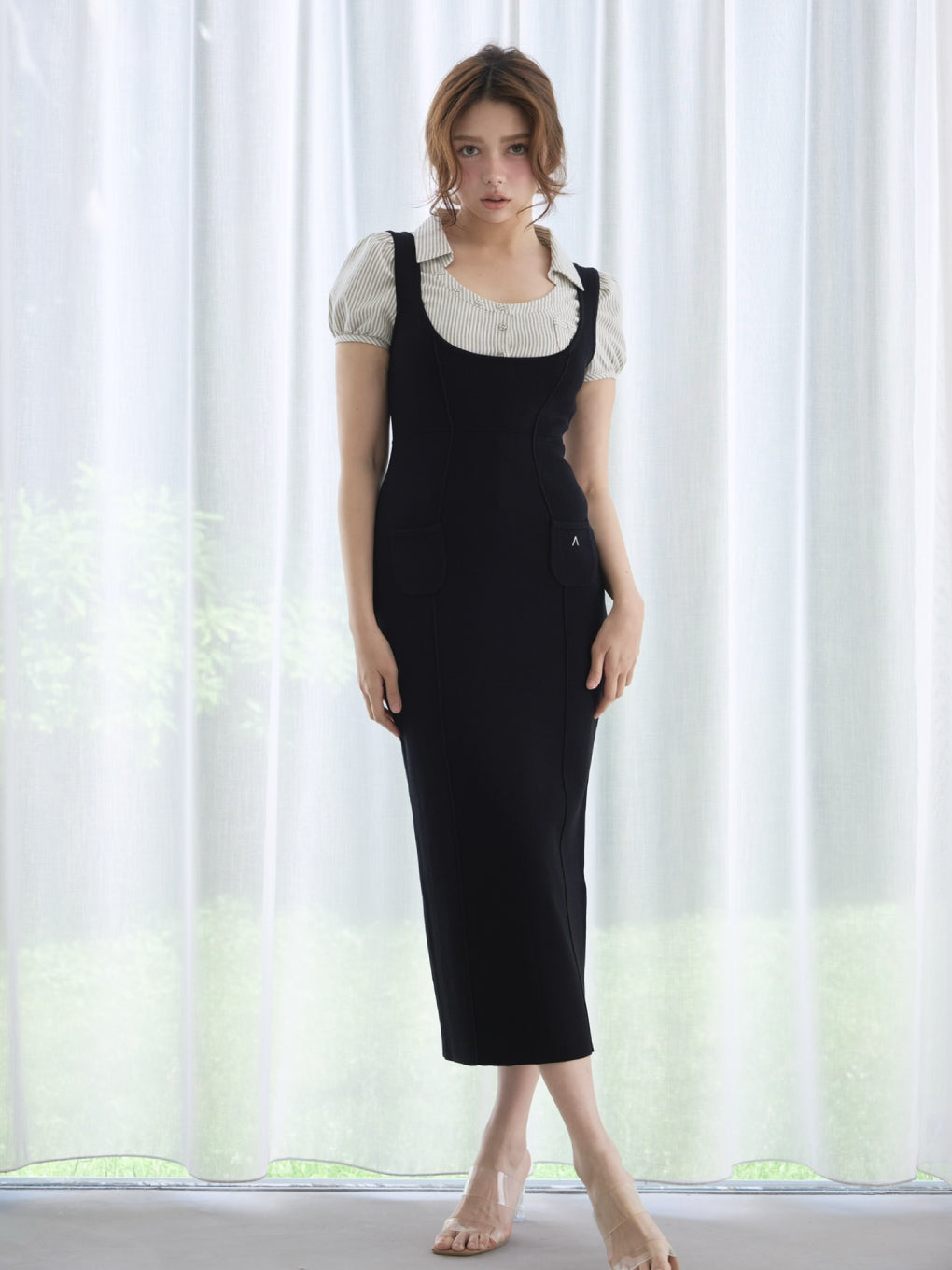 Zoe shirt set long dress